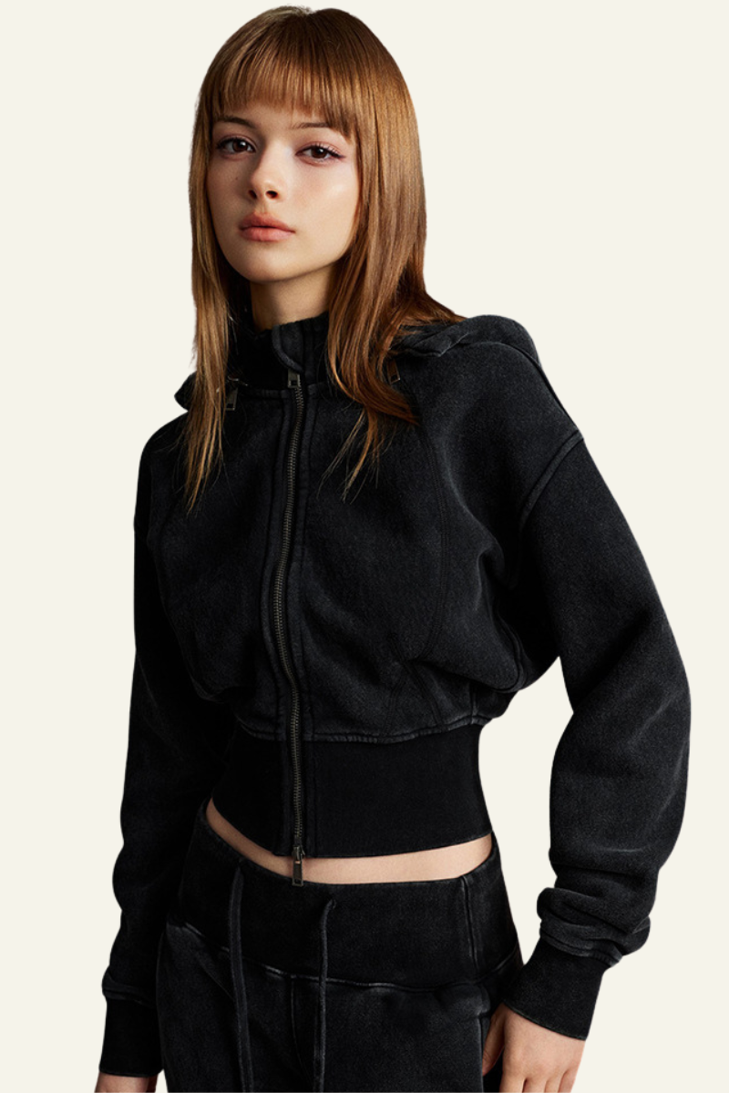 Women’s fall/winter casual hooded jacket