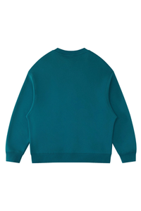 Women's Fall Fleece‑Lined Drop Shoulder Oversized Pullover