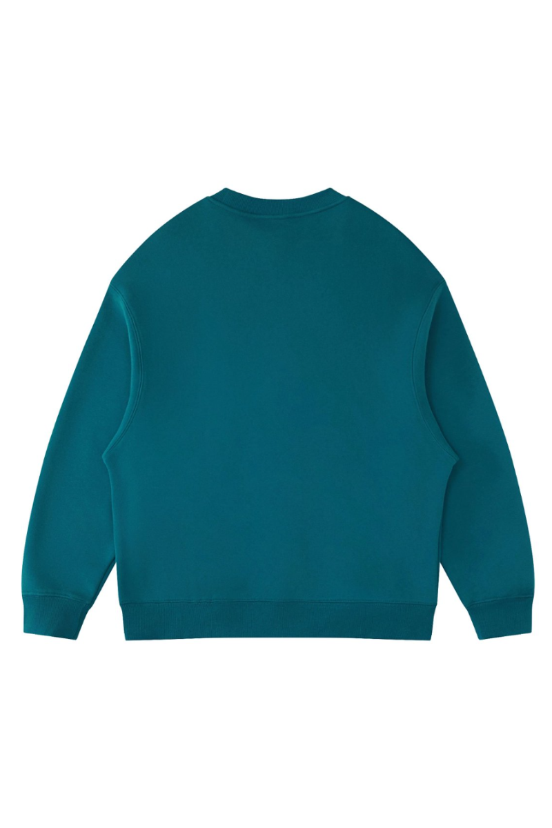 Women's Fall Fleece‑Lined Drop Shoulder Oversized Pullover
