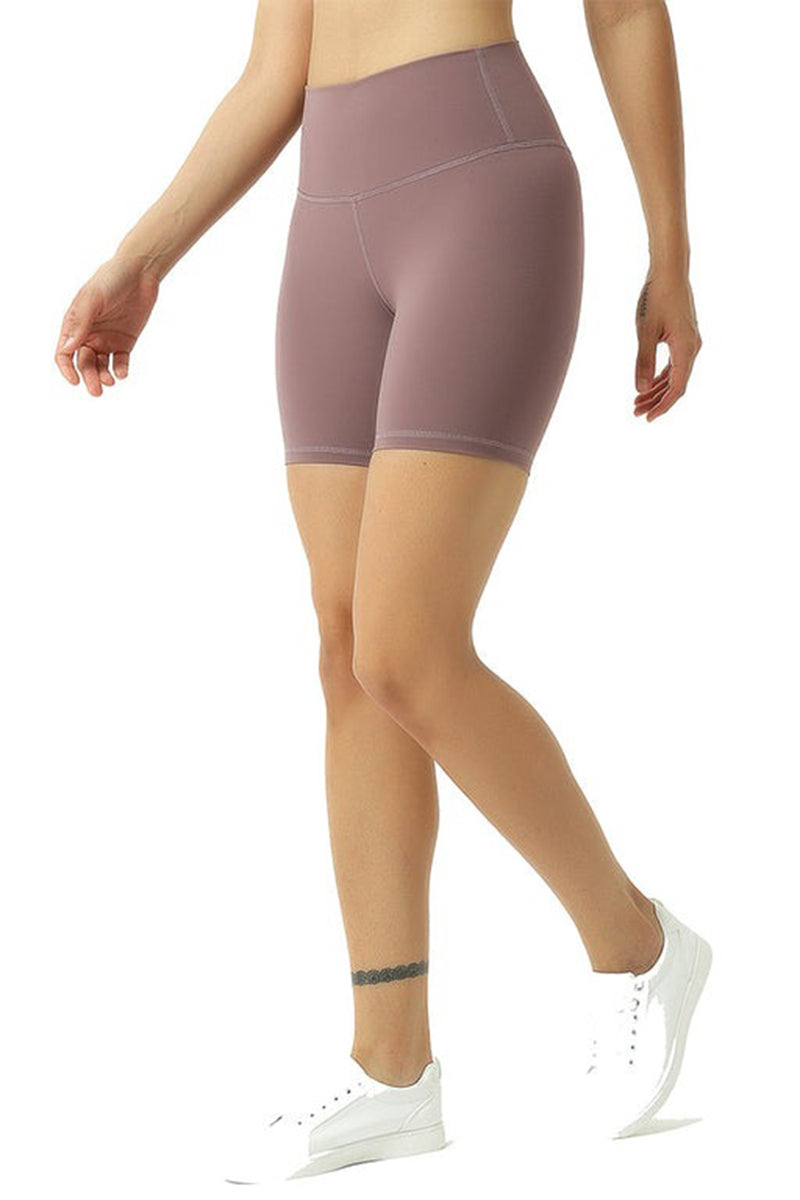 Women High Waist Yoga Shorts