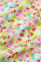 Women's Floral Print Removable Straps One Piece Swimsuit