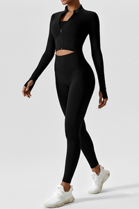 Women’s sports three-piece set.