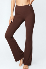 Women's high-elastic flare Pants