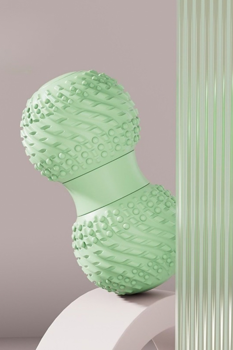 Textured Peanut-Shaped Massage Ball