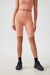 Women Free Size No Embarrassment Line Tummy Tucking Hip Lifting Fitness Sports Yoga 5/10 Shorts