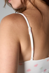 Women's Valentine's Day Lace Heart Print Tank Top