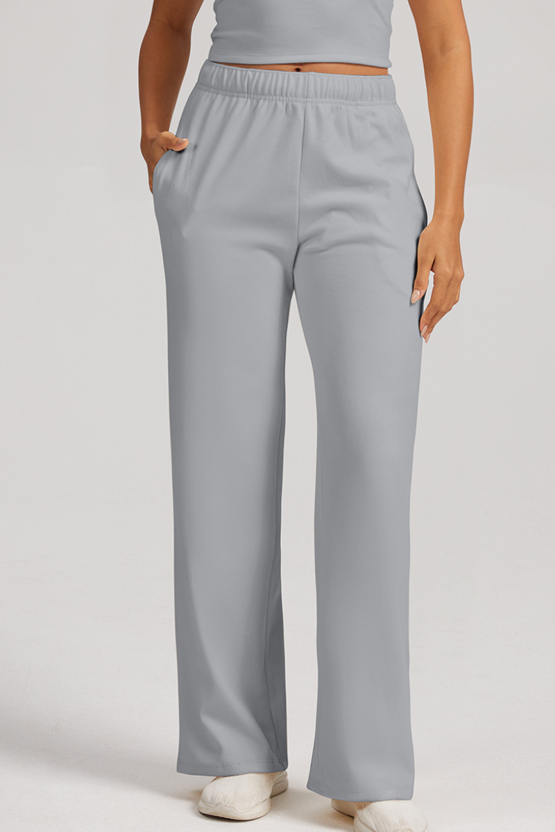 Women's  high-waist drawstring sweatpants