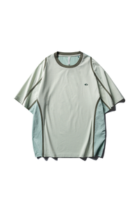 Unisex Color Block Printed Quick-Dry Relaxed T-Shirt