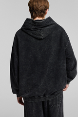 Stir-fried Snowflake Hooded Sweatshirt