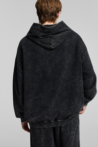 Stir-fried Snowflake Hooded Sweatshirt