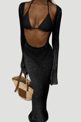 Women's 3-Piece Strappy Bikini Set - Sexy High Cut Swimsuit