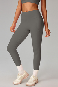 Women's Athletic High Waist Side Pocket Yoga Leggings