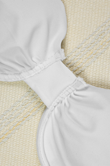 Women's Wide Strap Sheer Lace Cover-up Bikini Set - 3pcs