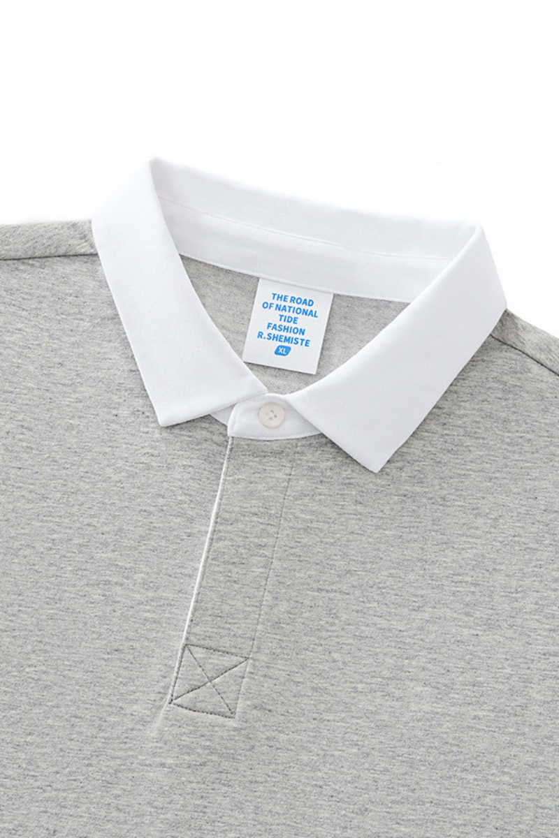 Men's Quick Dry UV Protection Color Block Varsity T-Shirt
