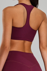 Women’s U-neck Racer-Back Back Beauty Sports Bra
