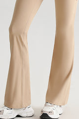 Women Cross Back Yoga Set: High Waisted No Pleat Seam Micro Wide Leggings + Pleated Crossover Camisole Bra