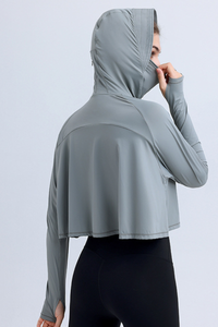 Women's Summer Lightweight Sun Protection UPF Hooded Jacket
