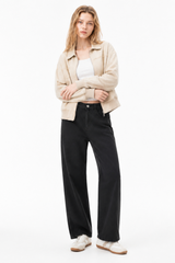Women's Fall Mid Rise Vintage Casual Jeans