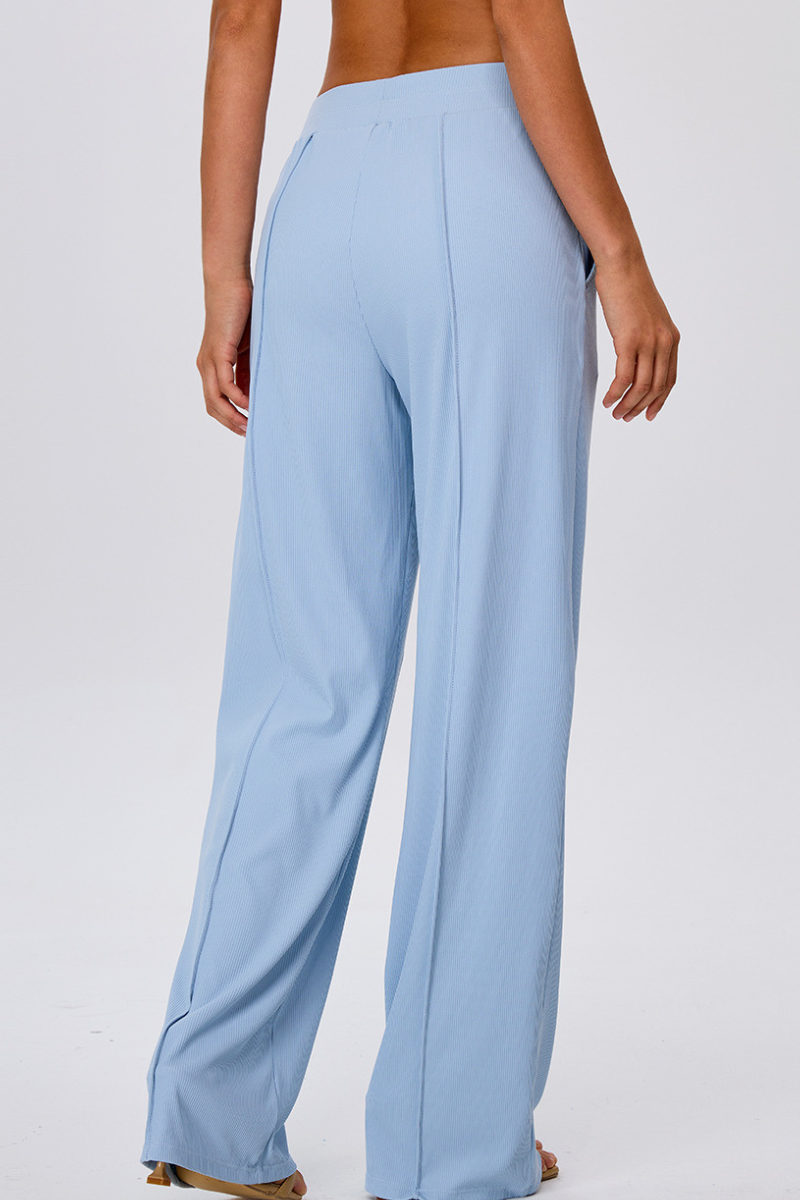 Women's Athletic Side Pocket Loose Casual Yoga Pants