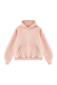 Men's Fall Fleece Heavyweight Washed Drop Shoulder Hoodie