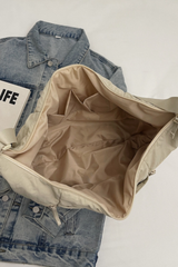 Fashionable Nylon Dumpling-Shaped Sports Crossbody Bag