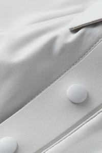Men's Casual Polo Collar Snap Button Placket T-shirt