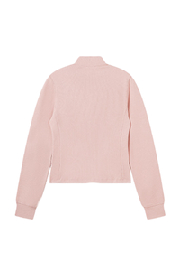 Women's Fall Half-High Neck Finger Cuffs Slim Fit Jackets
