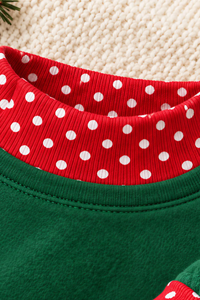 Women's Christmas MERRY Letter Graphic Mock Neck Sweatshirt