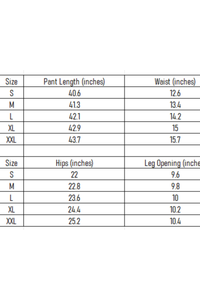 Wax-dyed, water-washable, distressed long pants