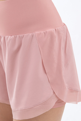 Women's Summer High-Waisted Anti-Revealing Sport Shorts