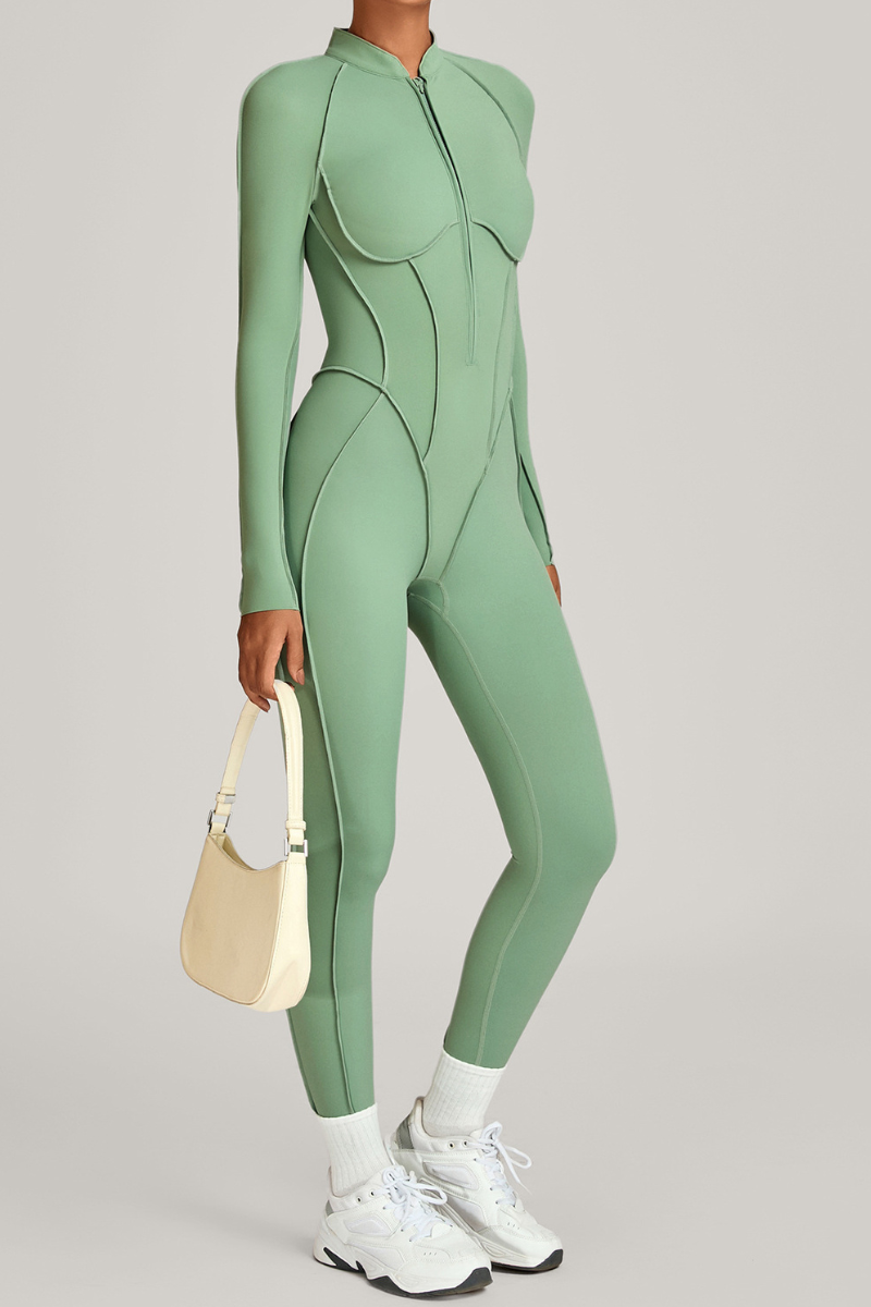 Women's athletic all-in-one pantsuit