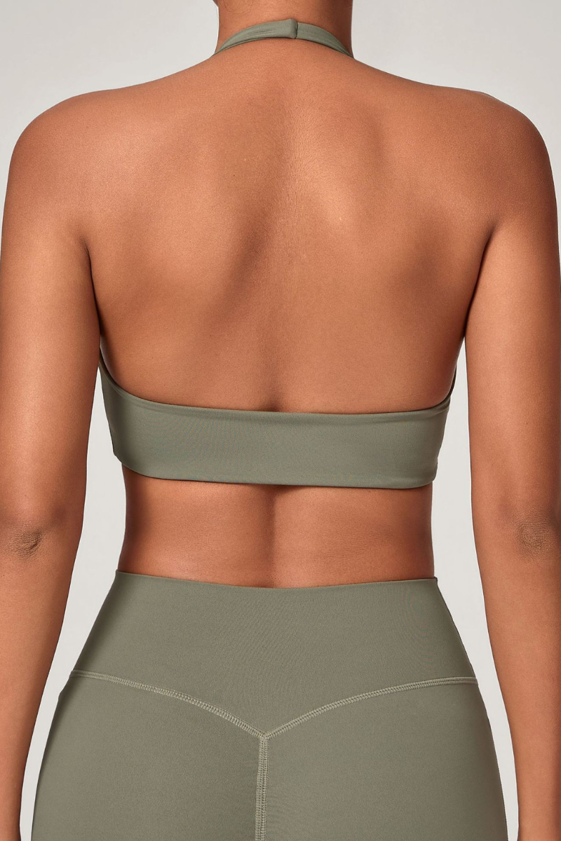 Women's Athletic U-neck Halterneck Breathable Yoga Bra