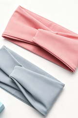 Women's Solid Color Sweat-Wicking Sports Headband