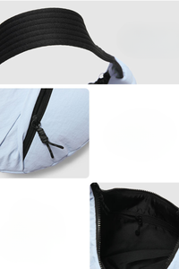 Women's Lightweight Waterproof Crescent Hobo Shoulder Bag