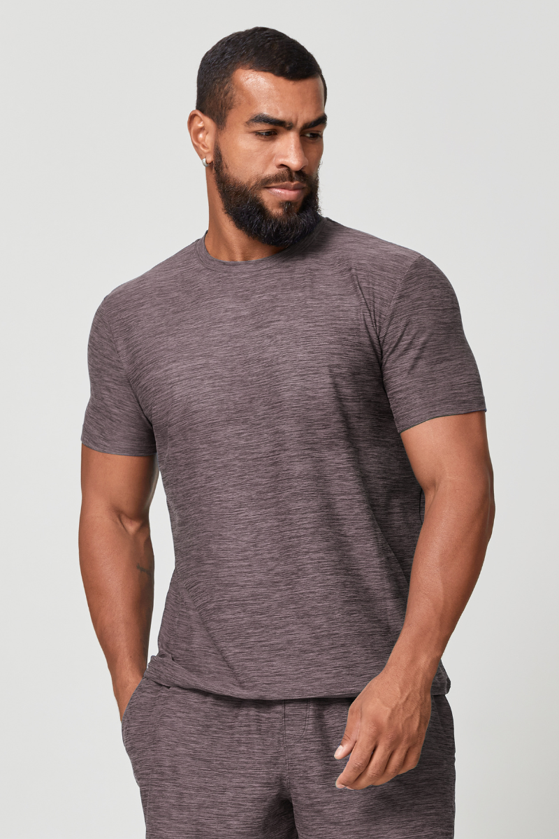 Men's Round-neck Sports Short-Sleeved Shirt