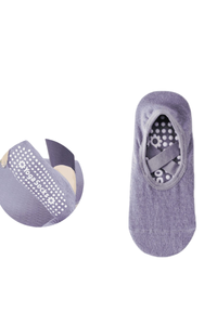 Women's Silicone Non-Slip Cross-Strap Pilates Yoga Socks
