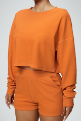 Autumn and winter round-neck sweatshirt