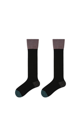 Women's Preppy Y2K  Retro Multicolor Striped Warm Knee-High Socks