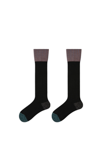 Women's Preppy Y2K  Retro Multicolor Striped Warm Knee-High Socks