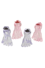 Women's Tie-Dye Yoga Grip Five-Toe Socks