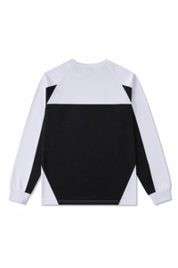 Men's Fall Color Block Raglan Long Sleeve Sports Jersey