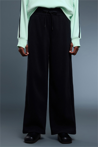 Women's fleece-lined loose casual pants