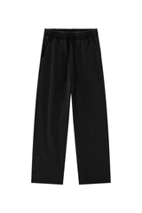Unisex 100% Cotton Washed Heavyweight Wide Leg Casual Pants