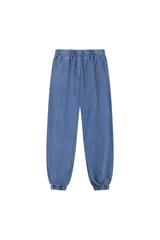 Unisex Fall 100% Cotton Vintage Washed Jogger