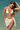 Women's Flower Halter Triangle Ruffle Bikini Three-Piece Set