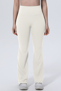 Women's Athletic High Waist And Hip Tight Yoga Flared Pants