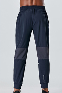 Men's Mesh Panel Reflective Jogger Quick Dry Athletic Jogger
