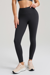 High-waist, seamless fitness pants