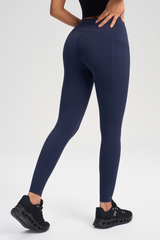 Women's Double-Brushed Pocket Athletic Leggings