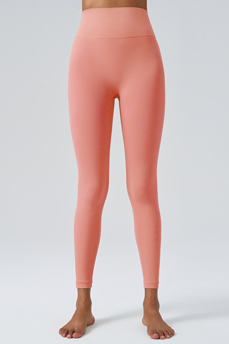 Women's High-waist shaping Tucking Nine-inch Leggings